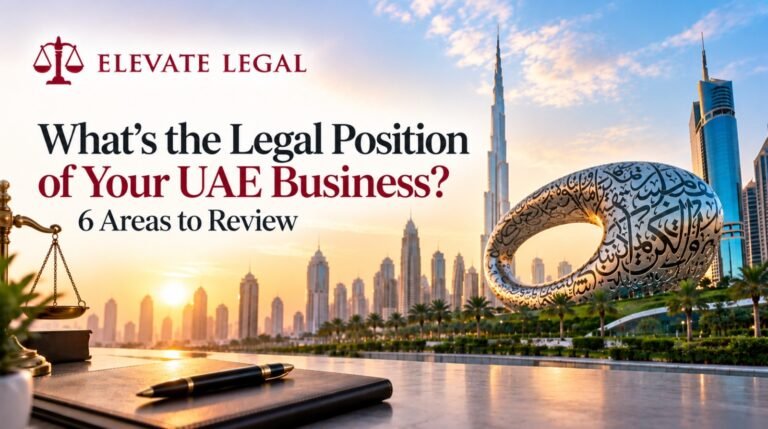 The Legal Side of Running a Business in the UAE: What Business Owners Should Know